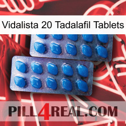 Vidalista 20 Tadalafil Tablets